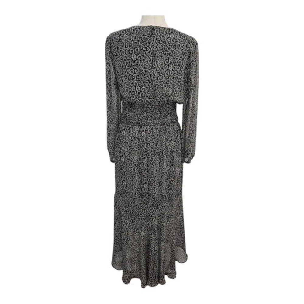 Bardot Sally Chiffon Flowy Maxi Dress 10 Fairy Cottagecore Modest‎ Church